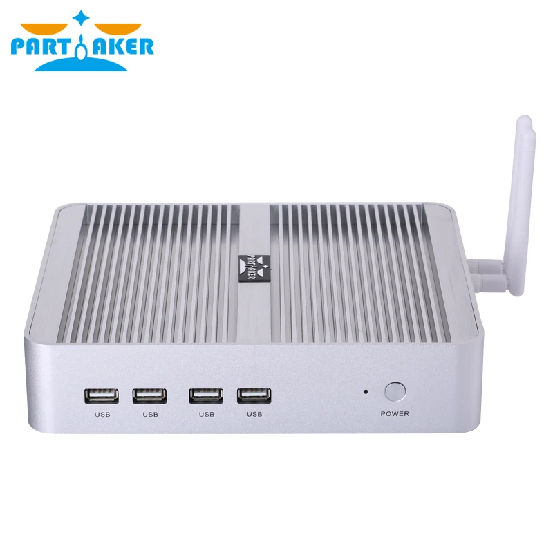 B16 новые Kaby Lake безвентиляторный мини-ПК Win 10 Intel Core i5 8250U UHD Графика 620 Wifi HDMI