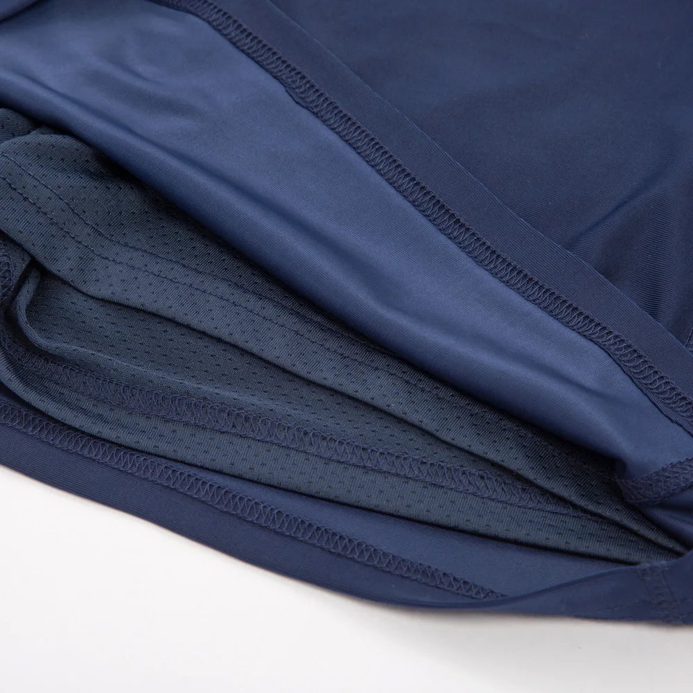 Летний Стиль карманы сетчатые Шорты Юбки для Для женщин спортивная одежда с эластичной резинкой на талии хорошо тянется тонкая юбка Culotte