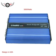 Buy DC 12V 2CH High Powerful Class AB 3000W Auto Car Amplifier Best Quality Mosfet Stereo Acoustic Audio Amplifiers Booster Free Shipping