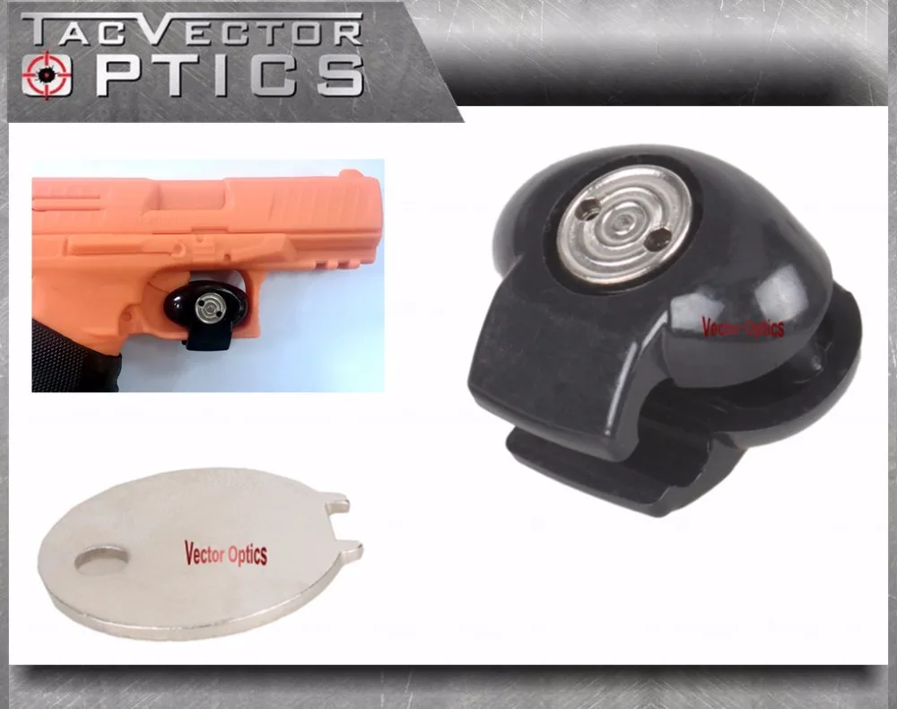 3pcs Vector Optics Gun Trigger Safety ABS Plastic Lock Gun Lock with Key for Rifle Pistol