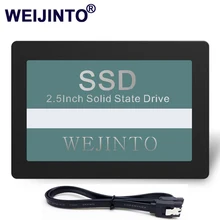 WEIJINTO SSD 60 ГБ внутренний жесткий диск твердотельный диск 64 ГБ с 45 см sata3.0 Кабель
