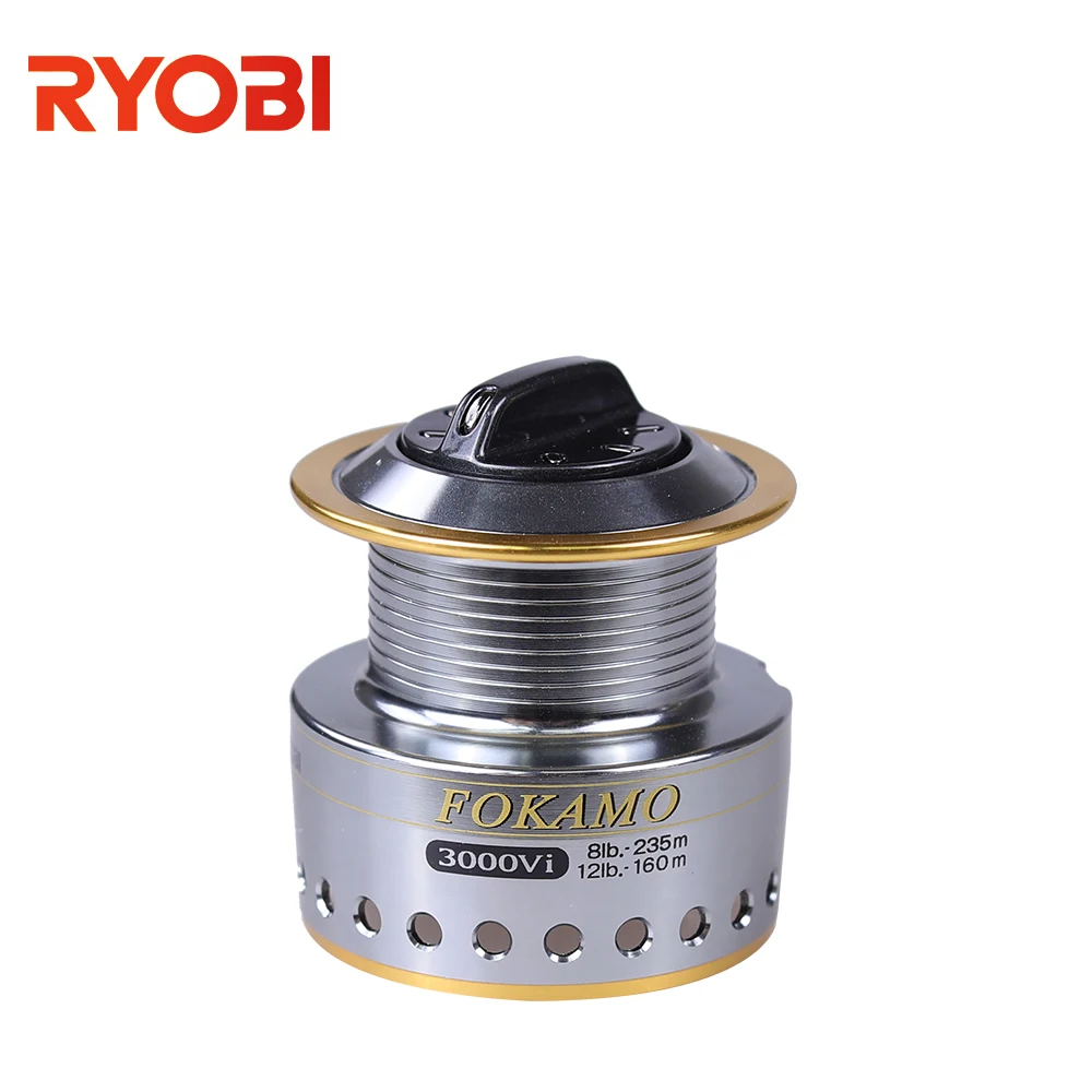 RYOBI FOKAMO Vi 1000-4000 полностью Металлическая мощная спиннинговая катушка для большой рыбы в соленой воде, v-образная большая катушка, спиннинговые Рыболовные катушки для карпа