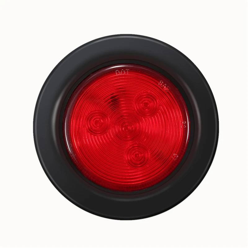 5 Incandescent 2.5/" Amber Truck Trailer Clearance Side Marker Lights