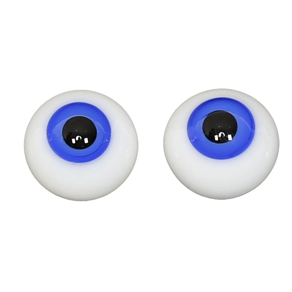 6mm Round Glass Doll Bear Craft Plastic Eyes Eyeball DIY Crafts For Dolls and Craft Making Accessory and other similar sized 