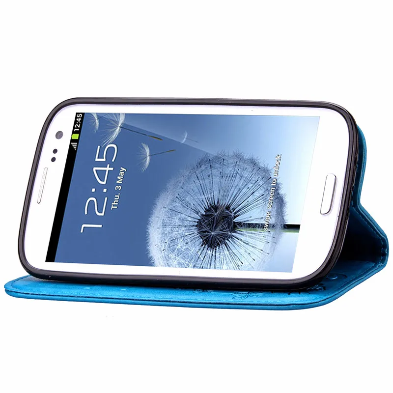 Чехол с откидной крышкой для samsung Galaxy S 3 iii S3 SIII Neo i9300 GT-i9300 Duos i9300i GT-i9300i GalaxyS3 VE I9301i GT-I9301i кожаный чехол