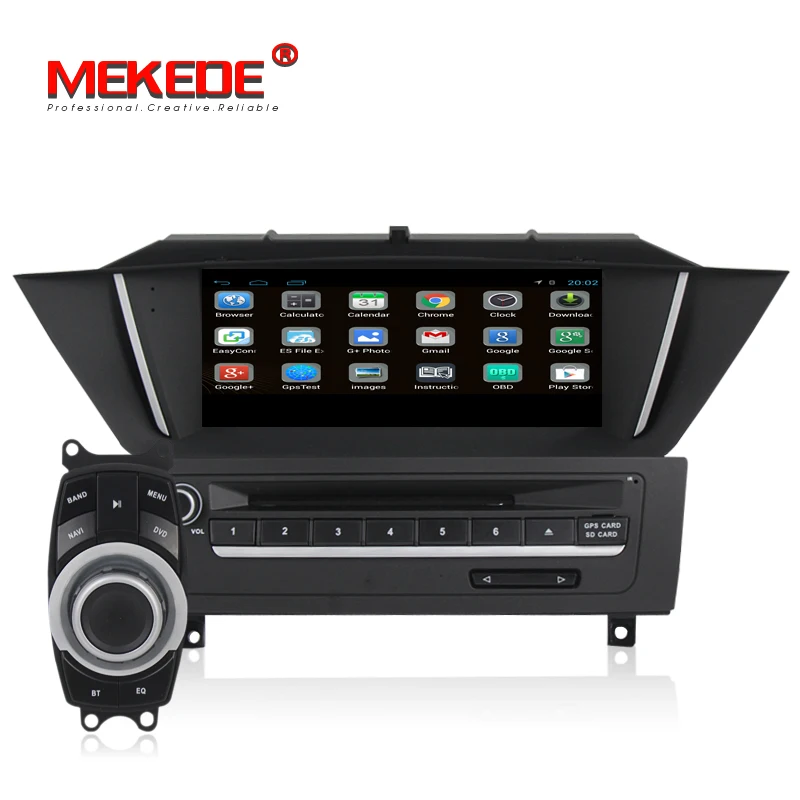 Clearance MEKEDE Andriod HD 1024X600 Car DVD For BMW/X1/E84 2009-2014 Canbus Capacitive Screen Radio GPS Navigation BT 1080P USB Map 5
