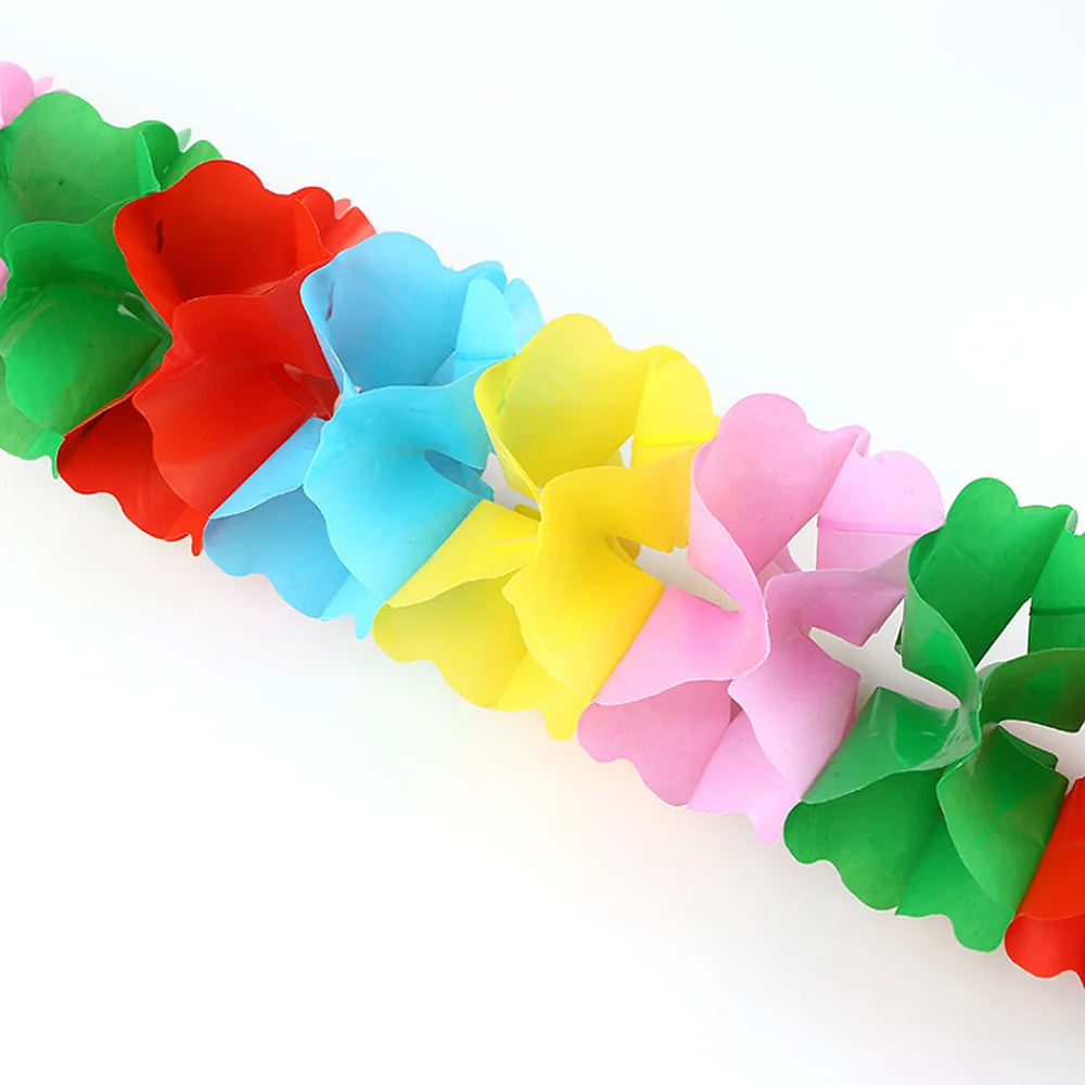 Small Paper Pull Flower Garland Magic Tricks Props Toys Fun Game Gifts simple but unexpected Magic Tricks Dropshipping J11