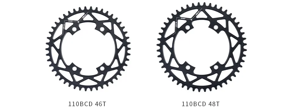 Пройти квест Road цепное колесо для велосипеда 110 BCD круглая цепочка кольцо 40 t-52 t подходит для R2000 R3000 4700 5800 6800 DA9000
