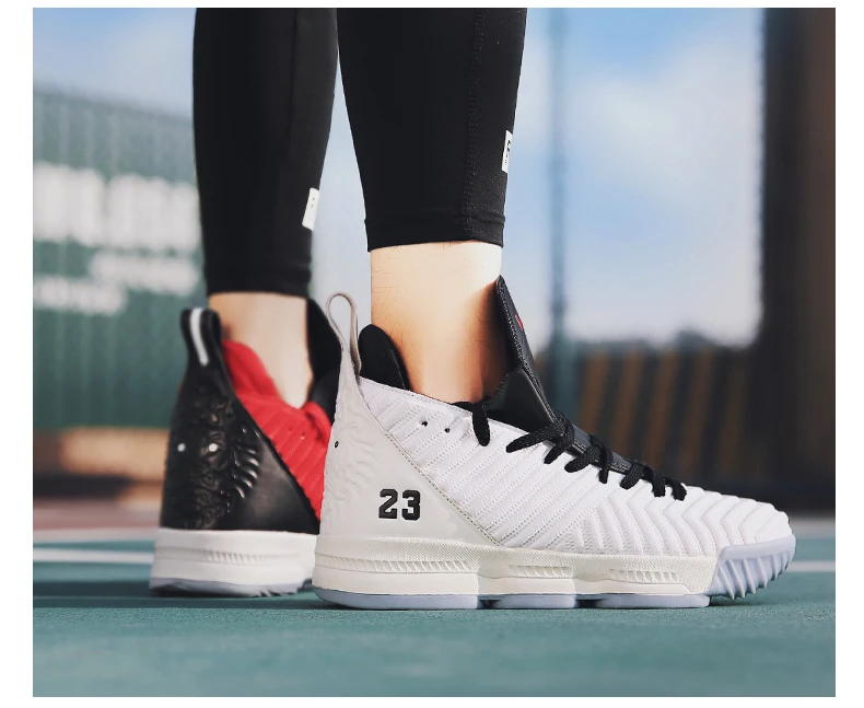 Мужская и женская Баскетбольная обувь, парные баскетбольные кроссовки Lebron, амортизирующие тренировочные баскетбольные ботинки, дышащая уличная спортивная обувь