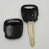 1 botón de agujero en el lado de la cubierta de la clave sin grabar la carcasa del coche con ranura en la derecha de la hoja para el viejo Toyota Key Shell Cover remoto Fob ► Foto 3/3