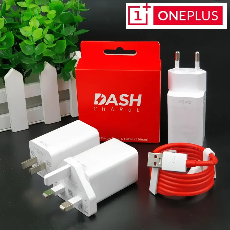  Original ONEPLUS 6 Dash Charger one plus 6t 5T 5 3T 3 5V/4A wall travel adapter USb 3.1 Type C fast