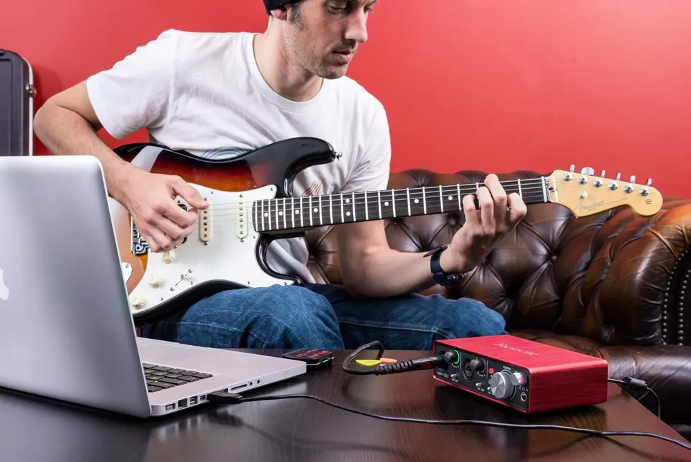 Upgraded New Focusrite Scarlett 2i4 2nd Gen Usb Audio Interface Guitar  Recording Sound Card 2 In 4 Out For Musicians Digital Djs - Sound Cards -  AliExpress