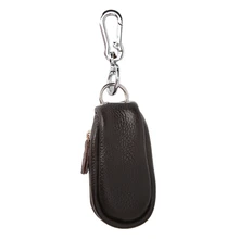 1 шт. Модный чехол из коровьей кожи для автомобильного ключа, кошелек, держатель для автомобильного переключателя, сумка для мужчин и женщин