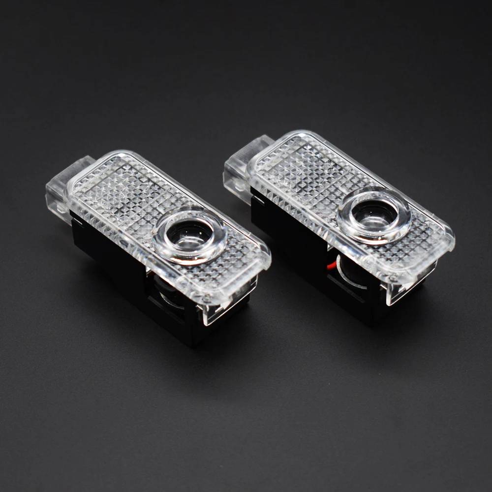 

2Pcs led laser projector lamp For Audi A1 A3 A4 A5 new A6 Q7 TT R8 S3 S4 S5 S6 old A8 welcome logo Ghost Shadow Car Door light