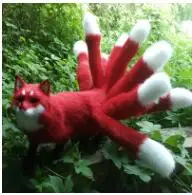 

WYZHY simulation red fox birthday gift christmas gift interior decoration teaching home model decoration to send friends