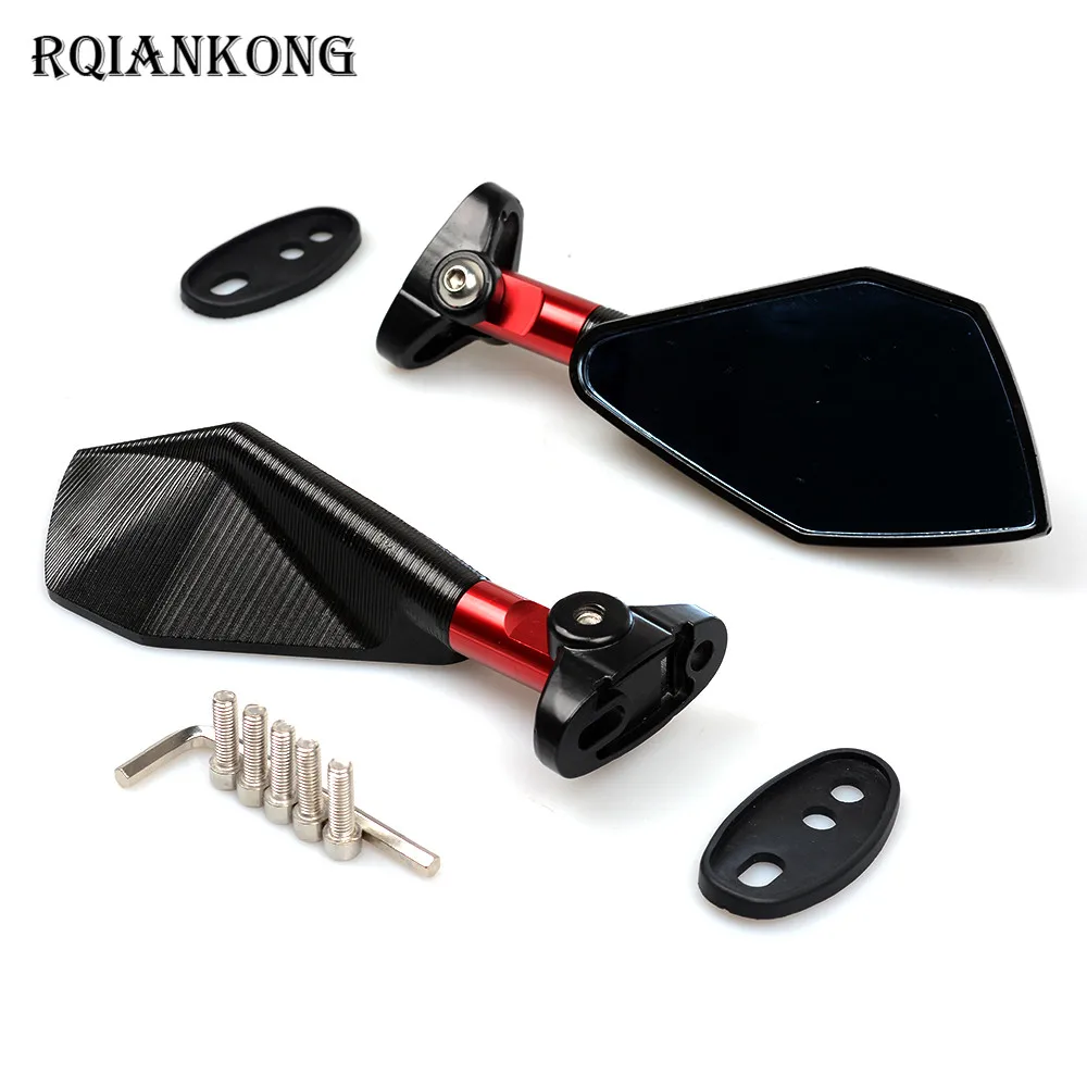 Universal Motorccycle CNC Side Mirror Rearview Mirror FOR KTM DUKE 125 390 Yamaha TMAX 530 Kawasaki z800