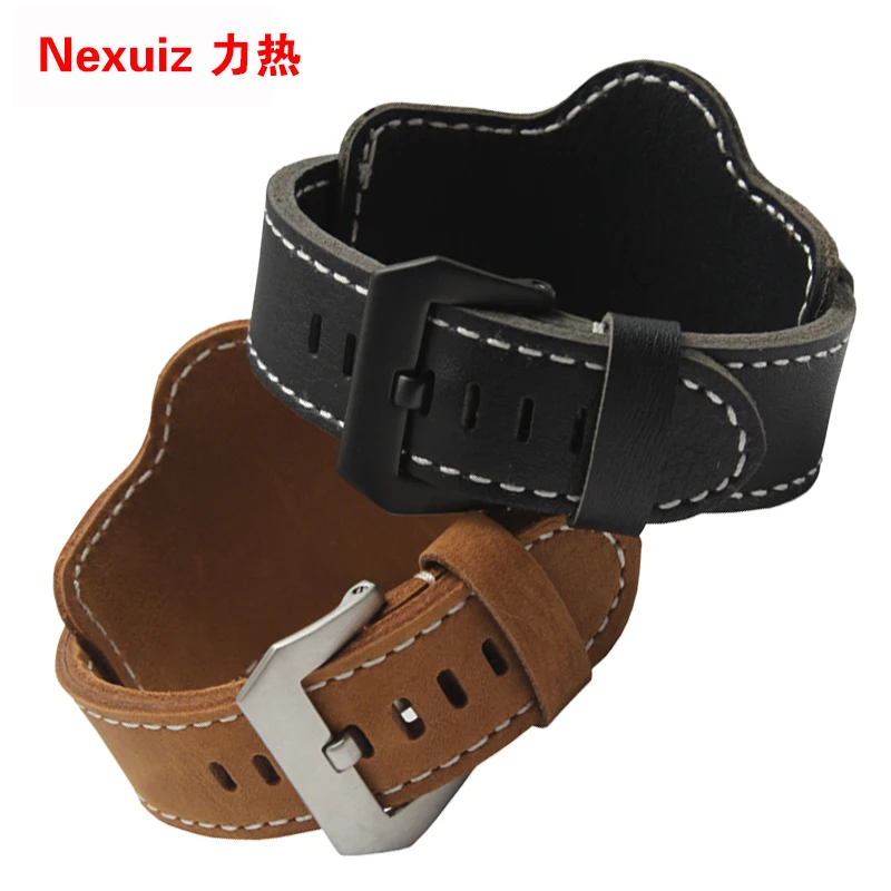 Ремешок для часов из натуральной кожи 22 | 24 мм|luxury watch straps|genuine leather strapwatch strap