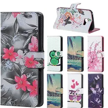 

For Coque Samsung Galaxy a5 2017 Case Pink Plum Wallet Flip Stand Book Cover Case For Fundas Samsung Galaxy a5 2017 Phone Case