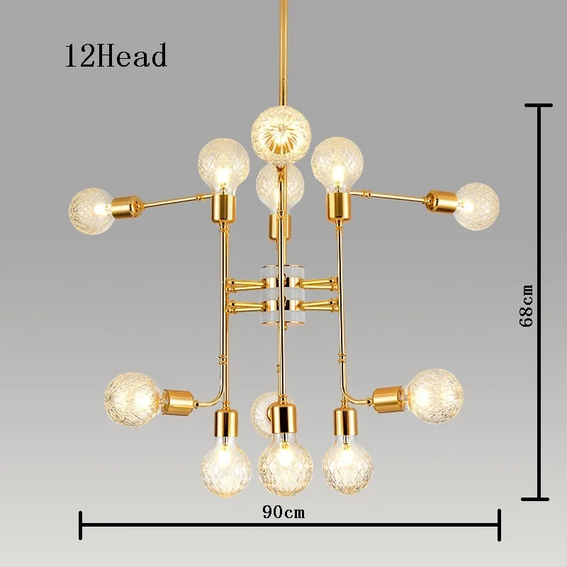 Modern LED Chandeliers dining room American style lustre de plafond For Living Room Bed room antlers Decoration10
