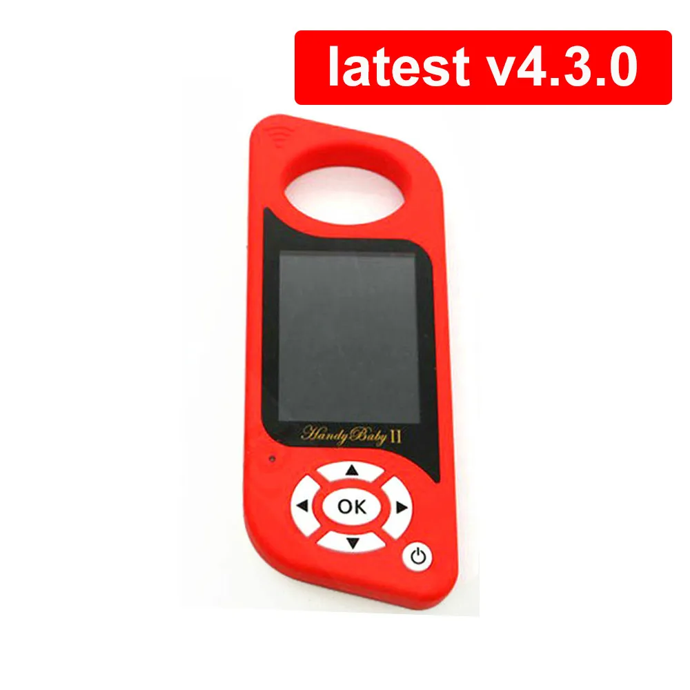 

JMD Handy Baby II Auto Key Programmer V4.3.0 for 4D/46/48/G Chips Programmer Handy Baby 2 English/Spanish Language