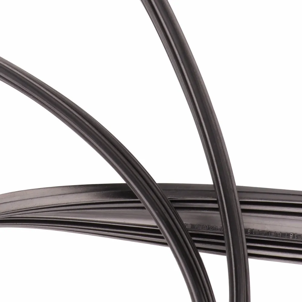 

1pc Universal Car Windscreen Boneless Wiper Blade Rubber Puller Blades Car Exterior Window Washer Jets for toyota corolla verso