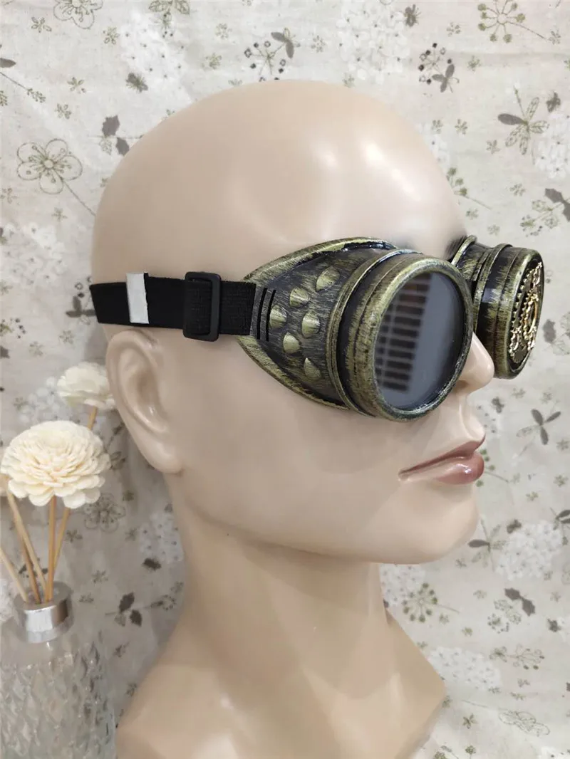 Высококачественные винтажные очки в готическом стиле, в стиле стимпанк, в стиле панк, унисекс, для косплея, Хэллоуина, вечерние очки ручной работы
