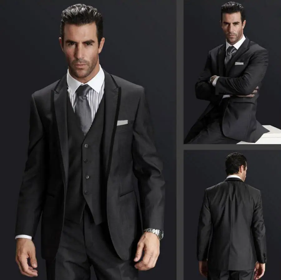 New Arrival font b Custom b font font b Made b font Fashion Dark Gary Men