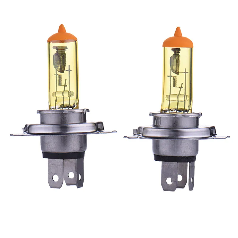2 шт. h4 100 Вт/90 Вт светодиодные лампы 6000 k/3000 k дневные ходовые огни 12v белый/желтый Противотуманные фары лампы фар автомобиля Бег огни