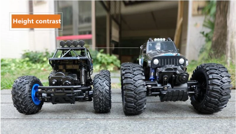 4WD высокая скорость rc гоночный автомобиль игрушка 2836 bigfoot off-load скалолазание автомобиль игрушка двойной привод трюк автомобиль пульт