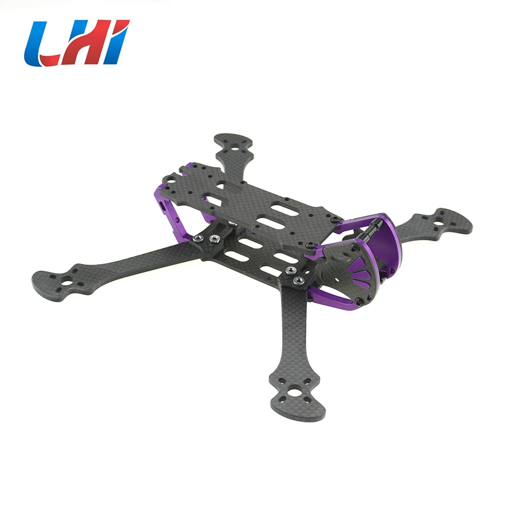 

New Arrival Lisamrc LS-X235 223-235mm Wheelbase 4mm Arm Carbon Fiber FPV Racing Frame Kit 110g For Models Multicopter Motor Part