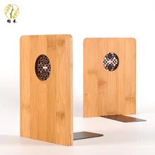 1 шт. Противоскользящий держатель для книг, книжный держатель для книг из натурального дерева, подставка для книг в китайском стиле