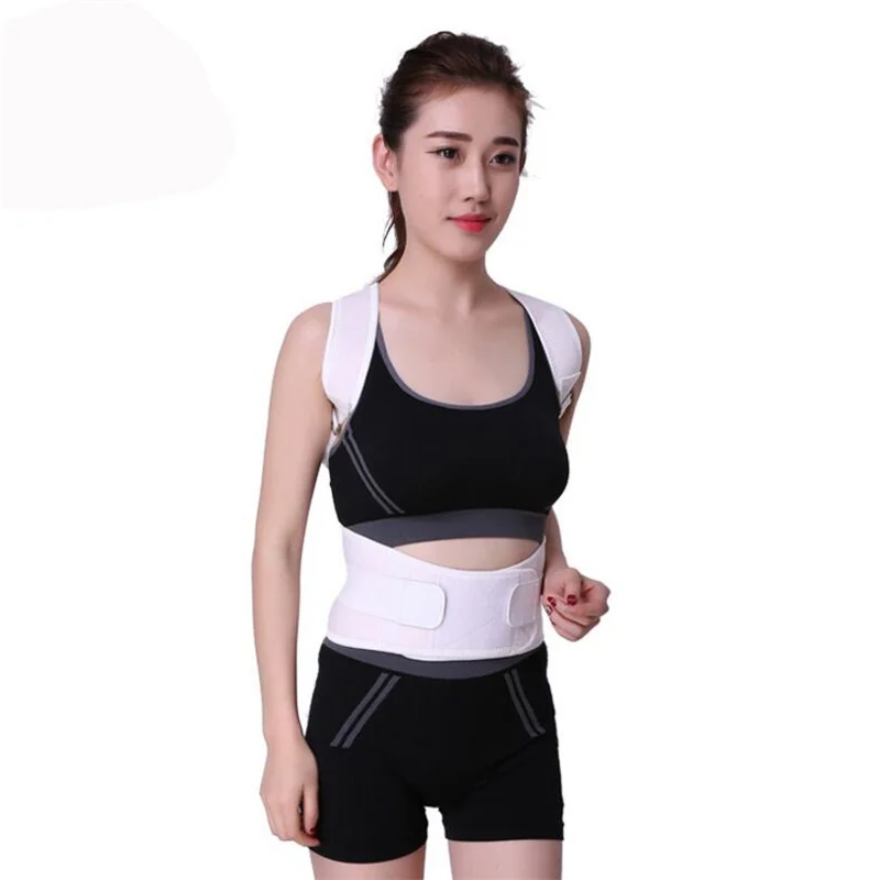 Neoprene Back Posture Corrector Back Support Belt Posture Corset for Women Men Back Brace Shoulder Brace Belt Adjustable B002 (6)