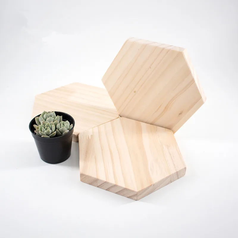 wooden display blocks