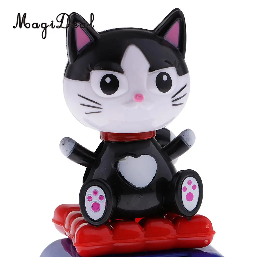 MagiDeal Solar Powered Dancing   Toy Car Ornament Bobble Head Dog Animal Toy for Home Office Desk Table Decor 10Kinds