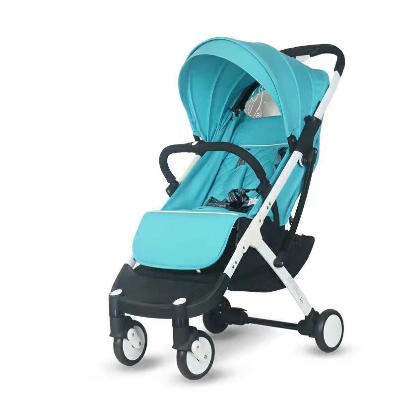 Baby Stroller Foldable Baby Stroller Pram Universal Casters Large