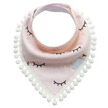 Newborn 1Pcs 10 Styles Baby Bibs Boys Accessories Girls Cotton Soft Toddler Triangle Scarf Infant Saliva Towel 07