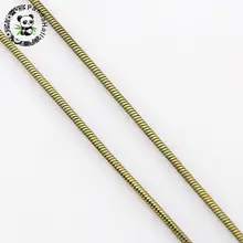 1 мм 10 м Горячая спаянная латунная металлическая цепочка для самостоятельного изготовления ювелирных изделий Аксессуары-фурнитура
