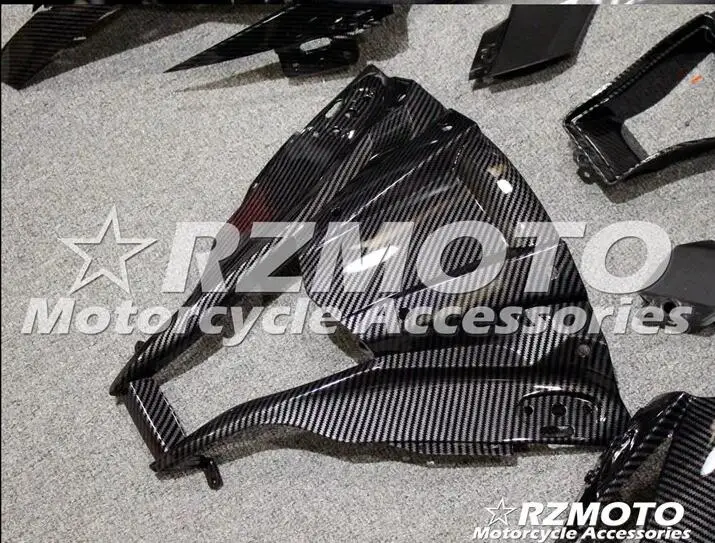 Лакированные украшения для мотоцикла из углеродного волокна для kawasaki ZX10R 10R 2011- всевозможные цвета № 0037