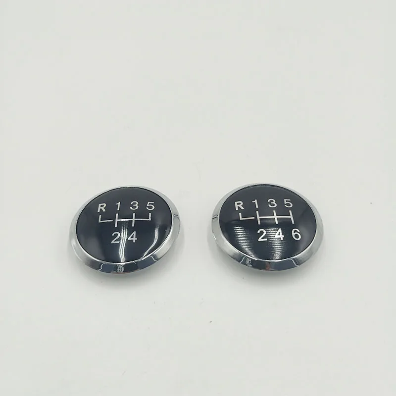 

5/6 Speed Gear Shift Knob Badge Emblem Cap Cover Replacement For VW / Transporter T5 T5.1 Gp 2003-2011