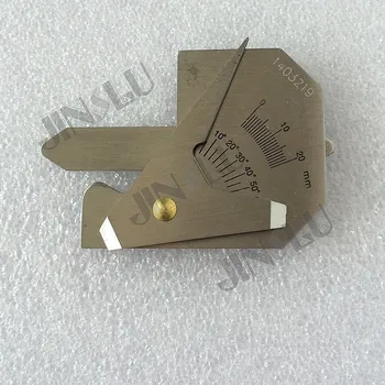 

Free Shipping Welding Seam Gap Gage mm HJC40B Welding Inspection Ruler Gauge