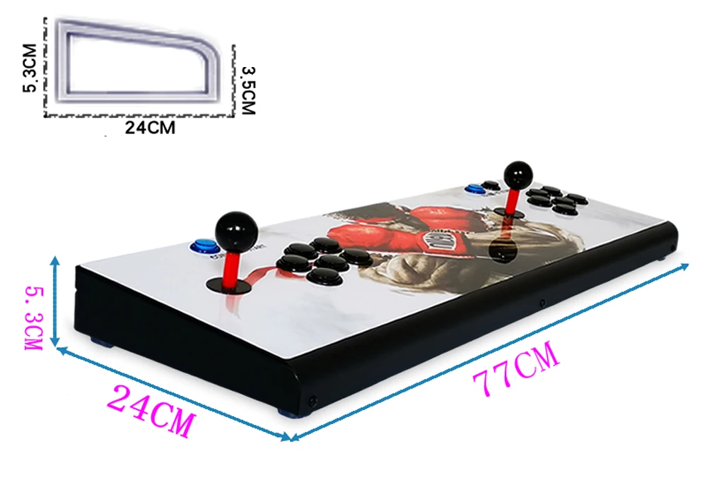 Выход VGA HDMI мульти игры 1500 В 1 игровая консоль/двойной джойстик игровая консоль