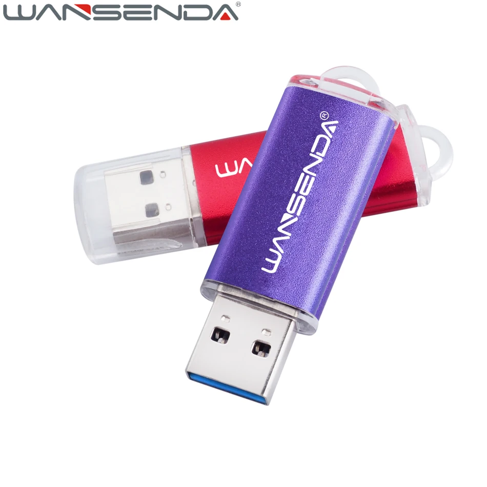 WANSENDA Usb 3.0 флеш накопитель 8 ГБ 16 32 64 3 0 Гб 128 ГБ|USB флэш-накопители| |