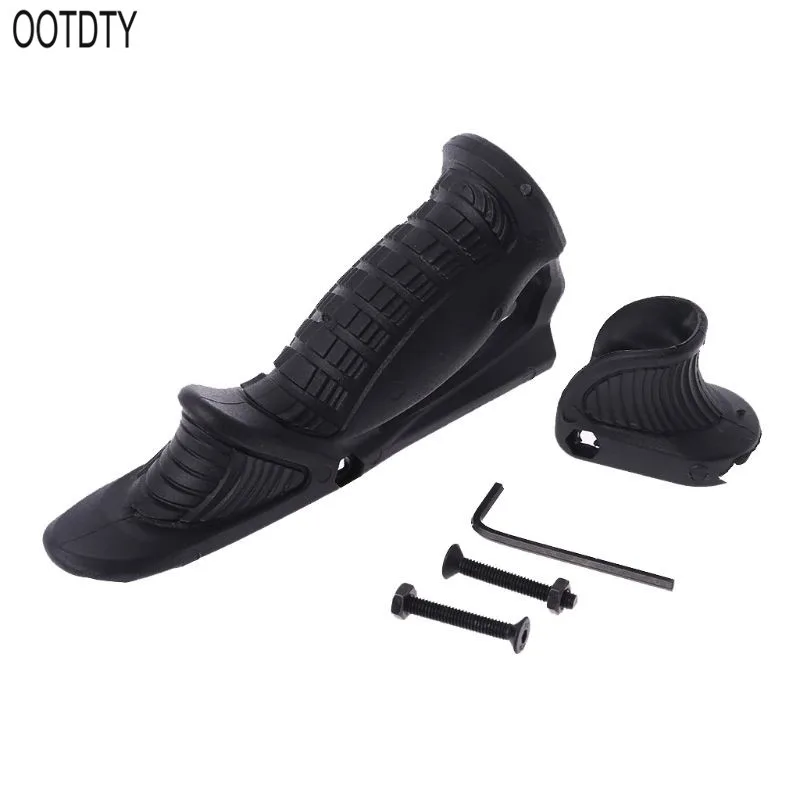 

Tactical PTK Foregrip Ergonomic Rifle Handle Fore Grip Forward Point Angled W/Thumb Lock Hand Stop