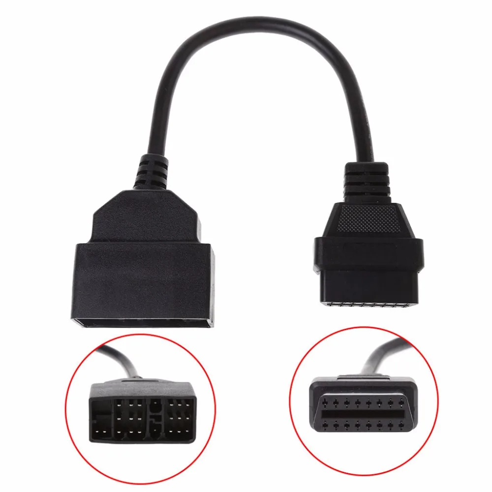 

New Arrival 20cm 22 Pin To 16 Pin Female OBD2 Cable Connector Adapter For Toyota Car Auto Diagnostic Tool C45