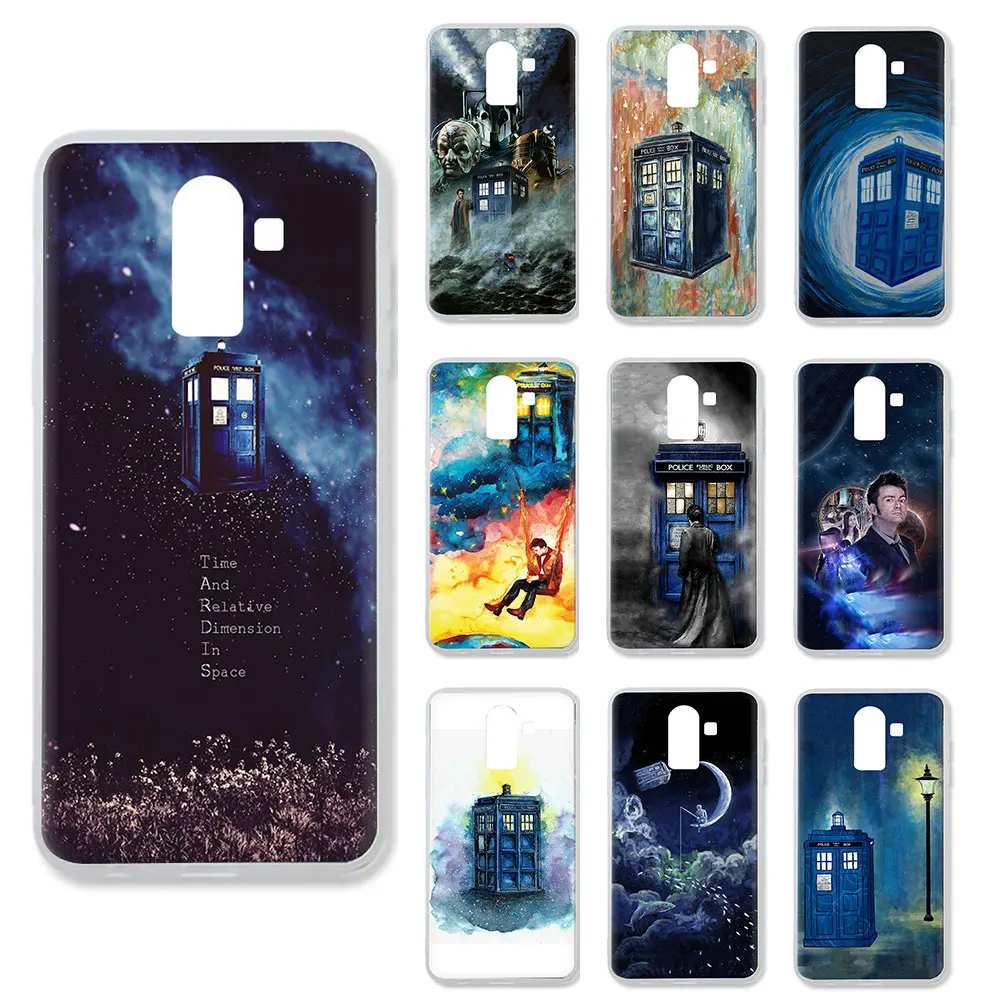 Жесткий чехол для телефона Dr Doctor Who Police Call Box Galaxy A2 Core J2 J3 J4 J5 J6 Plus J7 Duo J8 2015 2016 Prime 2017 EU