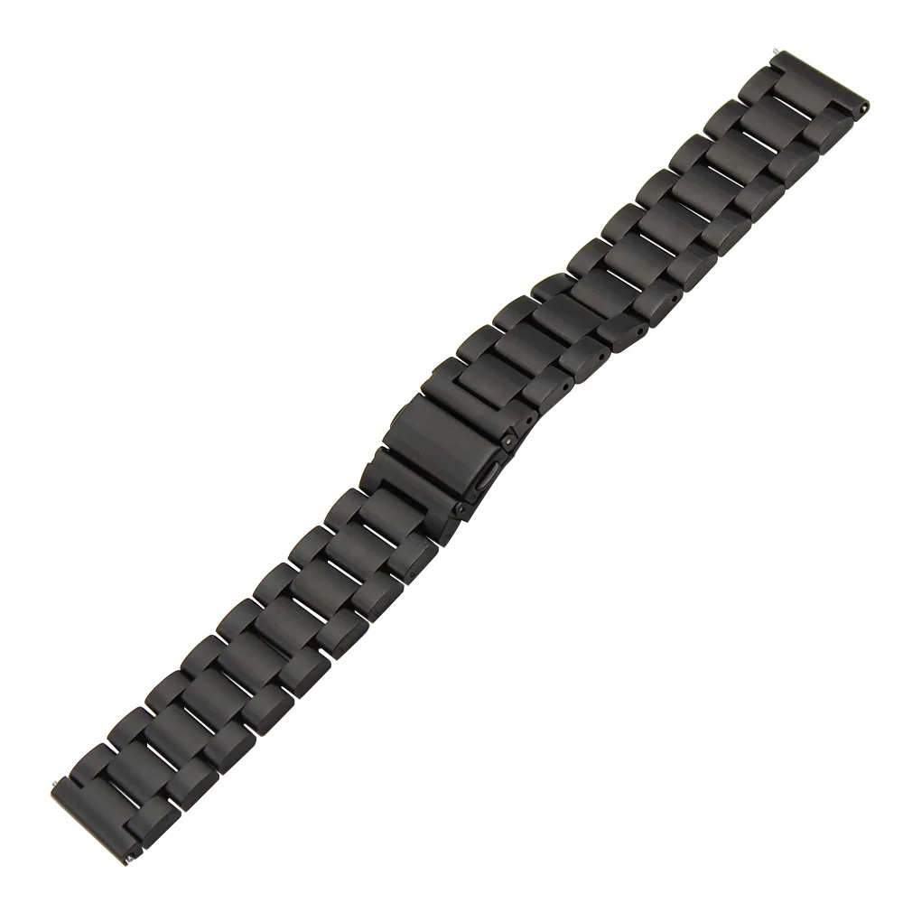 Skup 22mm Quick Release ze stali nierdzewnej Watchband dla LG G zegarek W100 R W110 Urbane W150 Asus ZenWatch 1 2 mężczyźni zespół pasek na rękę