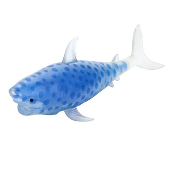 

pongy Shark Bead Stress Ball Toy Squeezable Stress Toy Stress Relief Ball squishes slow toy rising stationery items kid toys A1