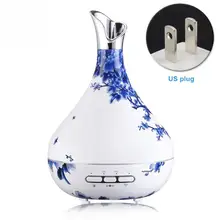300 мл арома-диффузор тумана Американский штекер Электрический увлажнитель воздуха диффузор эфирного масла Арома лампа ароматерапия интеллектуальная индукция