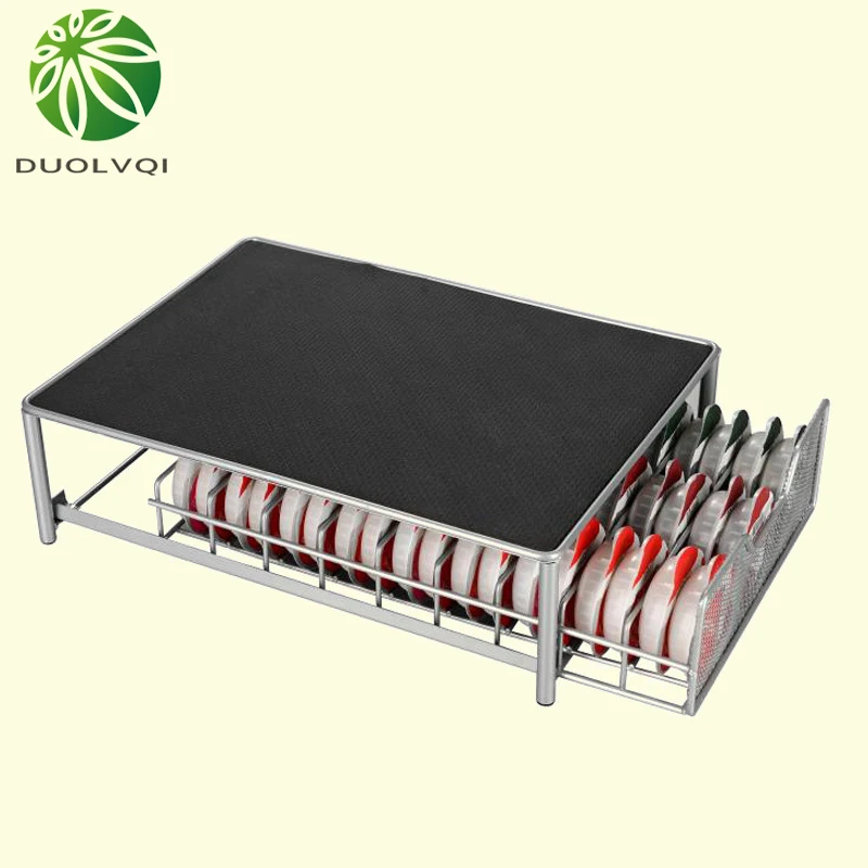 

Coffee Capsules Organizer 54 Pods Storage Stand Rack For One Cup Rotating Rack Practical Coffee Cap Capsules Holder