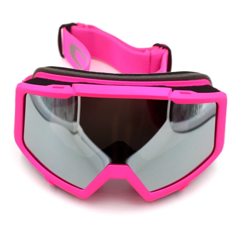 Pink Ski Goggles,Winter Snow Sports Snowboard Goggle Anti fog UV